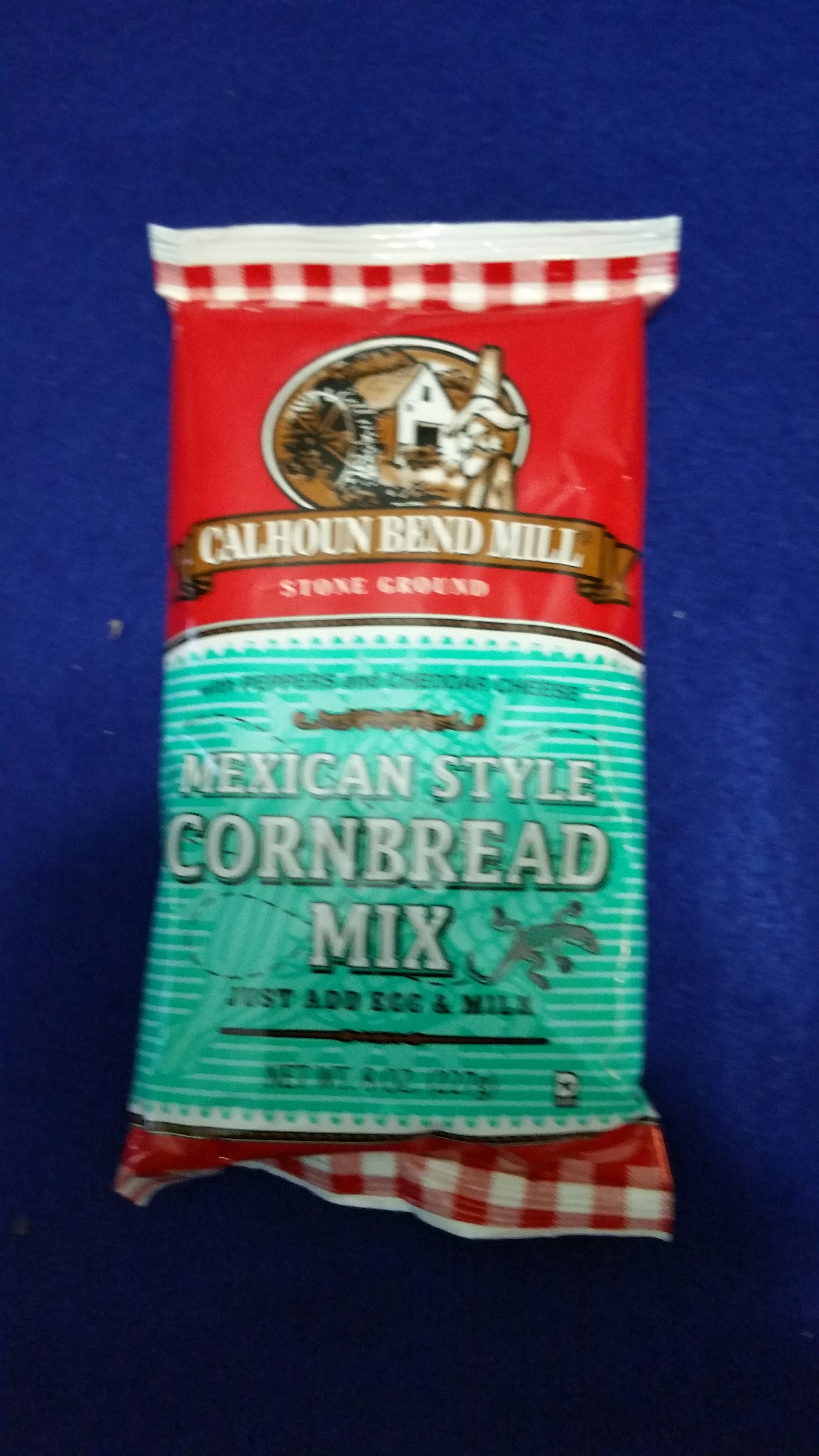 Mexican Style Cornbread Mix - Calhoun Bend Mill