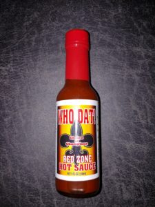 Who Dat! Red Zone Hot Sauce