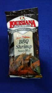 Louisiana BBQ shrimp sauce mix packet