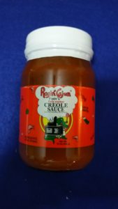 Jar of Ragin Cajun Creole sauce