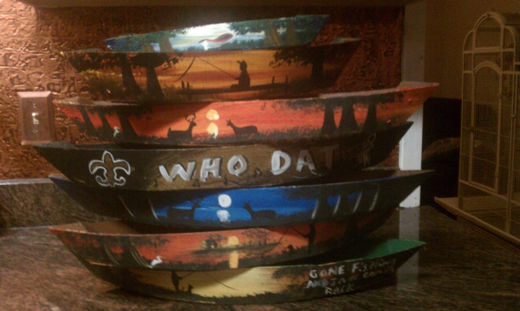 Pirogues (Cajun Boats) 3′ Pure Cajun Products